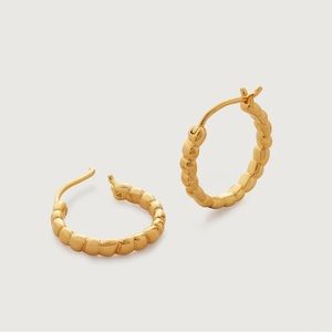 Monica Vinader Gold Hoop Earrings